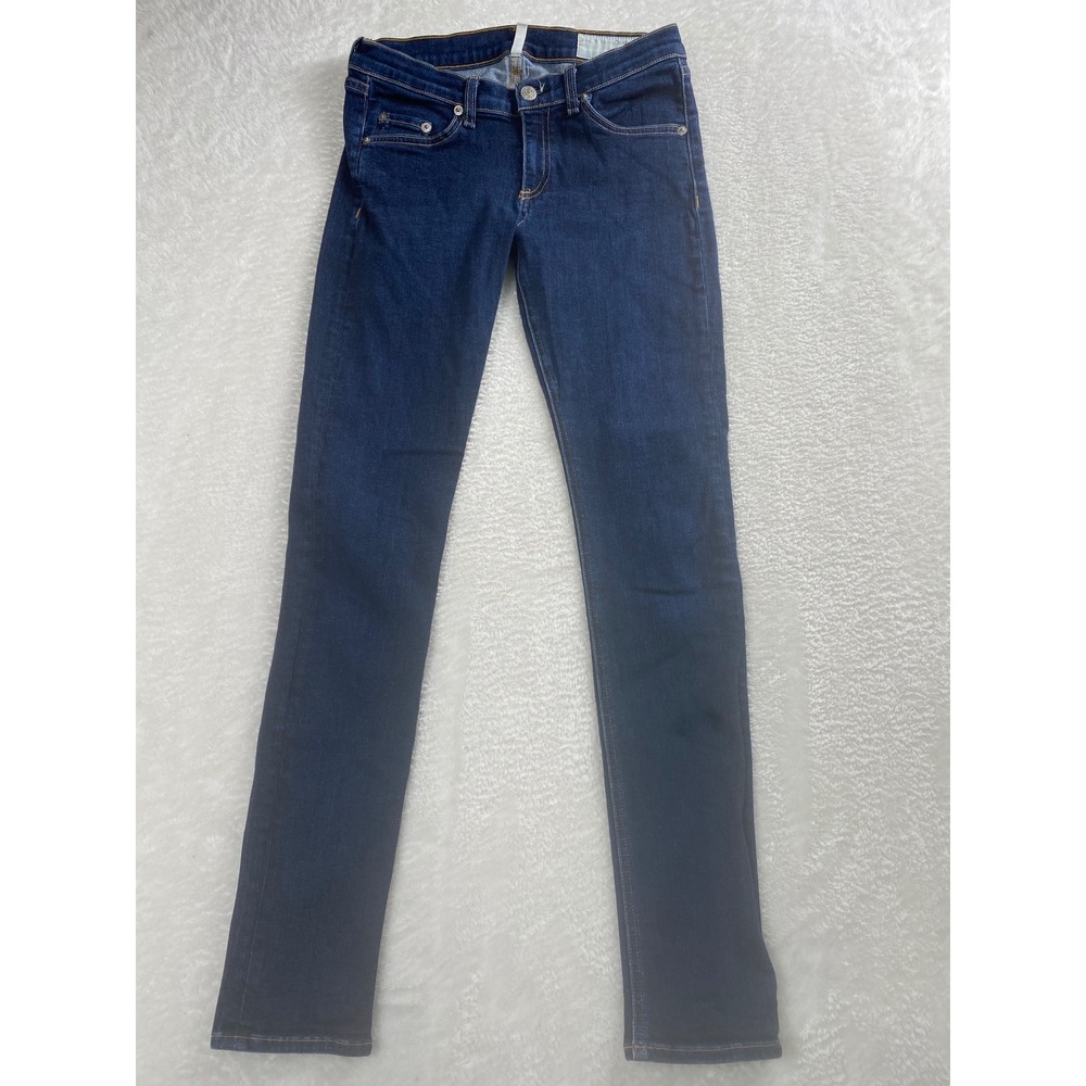 Rag & Bone Women's Dark Wash Skinny Jeans Heritage Denim Classic Style Size 27‎